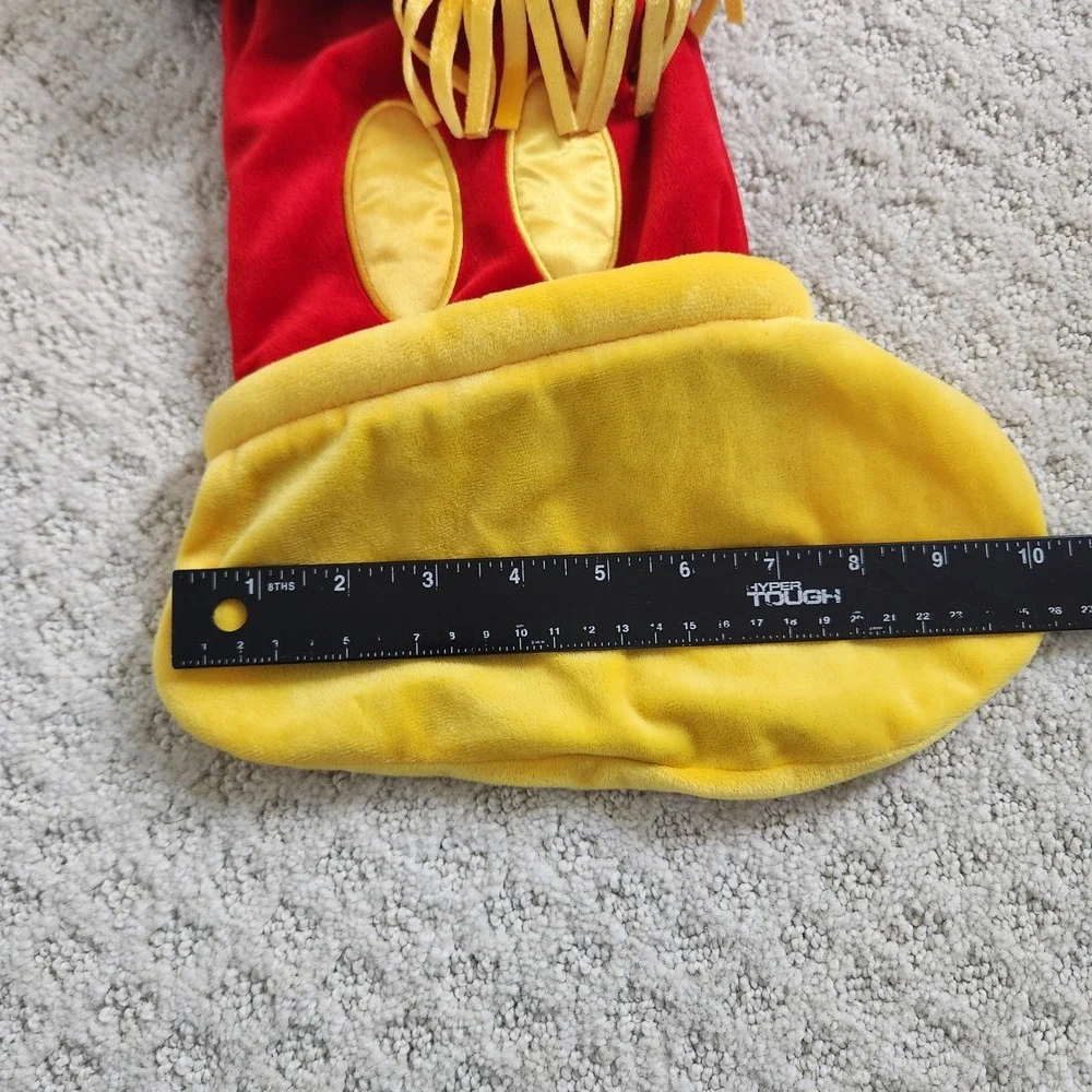 Disney Parks Authentic Mickey Mouse Christmas Stocking Plush Head Scarf 20